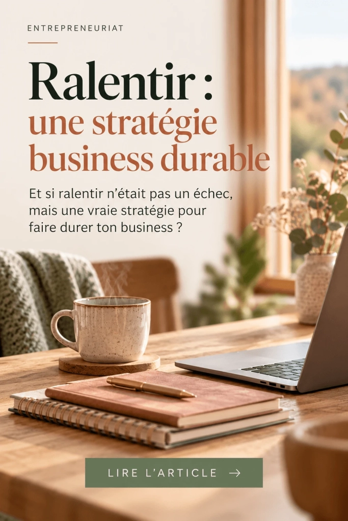 ralentir pour une strategie business durable frederique dejoie article de blog passionnement plurielle